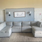 Thomasville Rockford 6-piece Fabric Modular Sectional with 2 Power Footrests